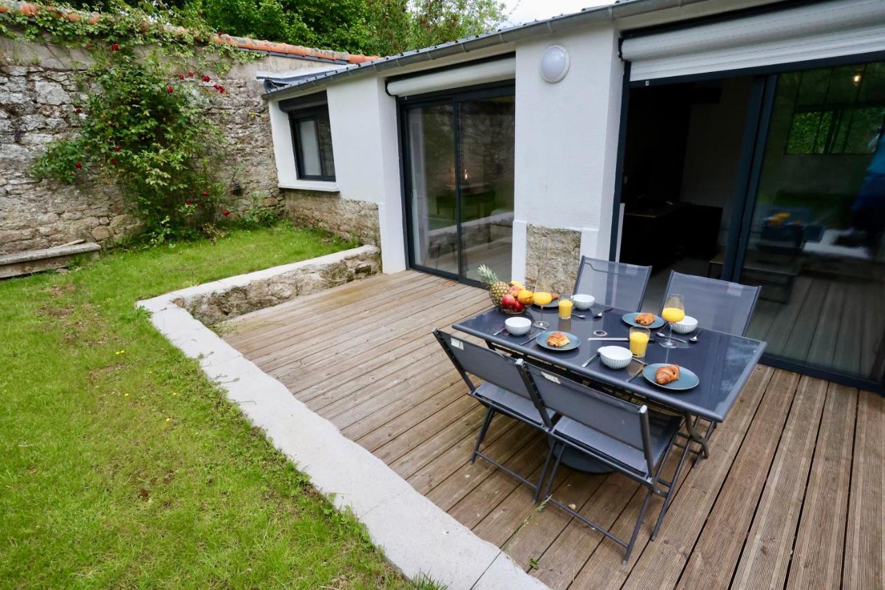 L'Atelier Et Sa Terrasse Appartement Pontivy Buitenkant foto