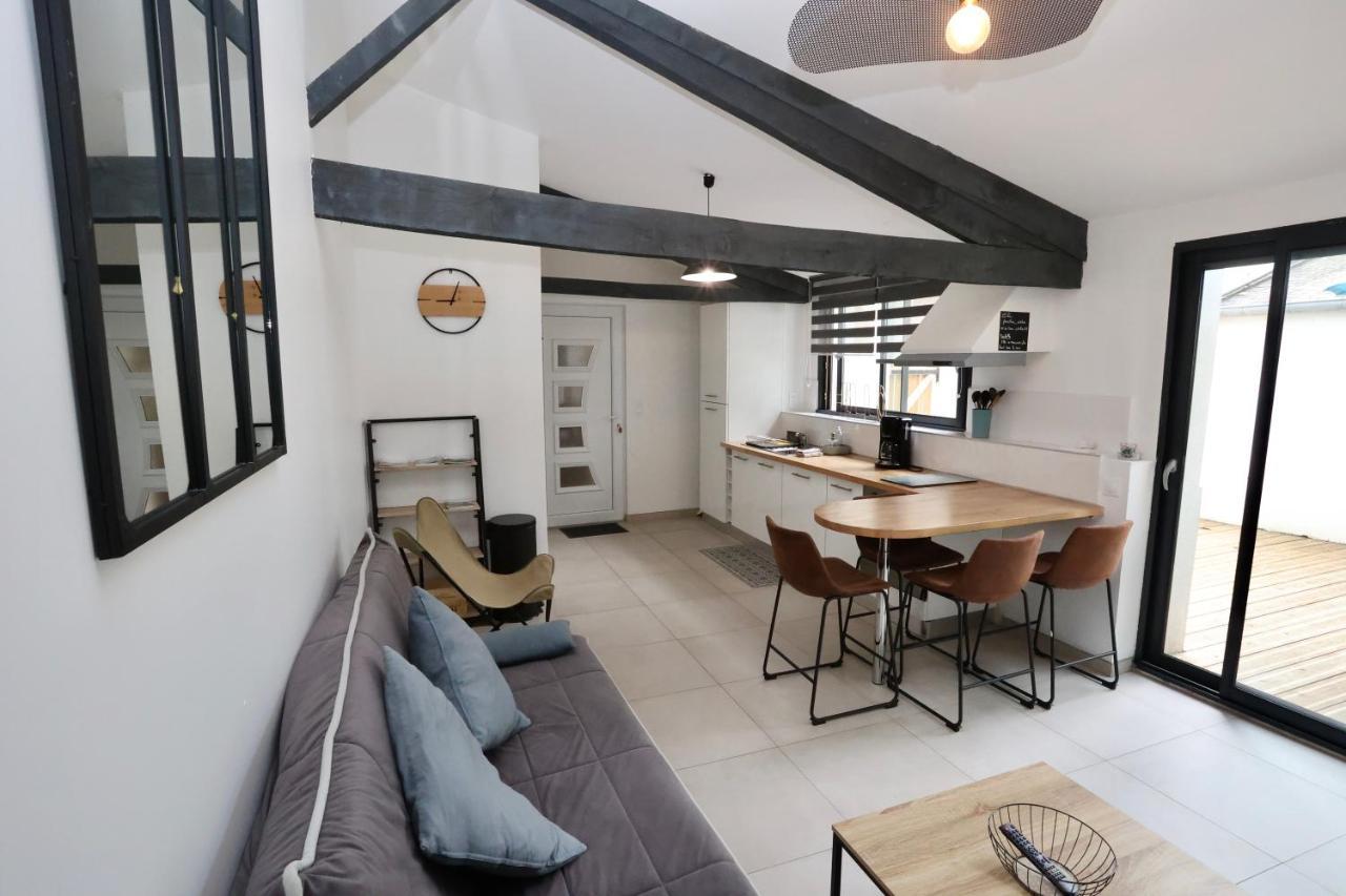 L'Atelier Et Sa Terrasse Appartement Pontivy Buitenkant foto