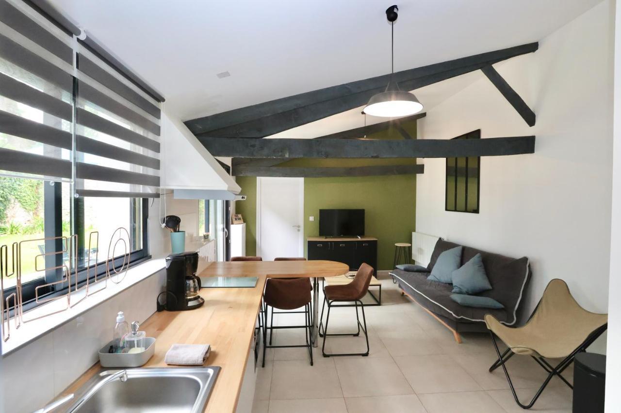 L'Atelier Et Sa Terrasse Appartement Pontivy Buitenkant foto
